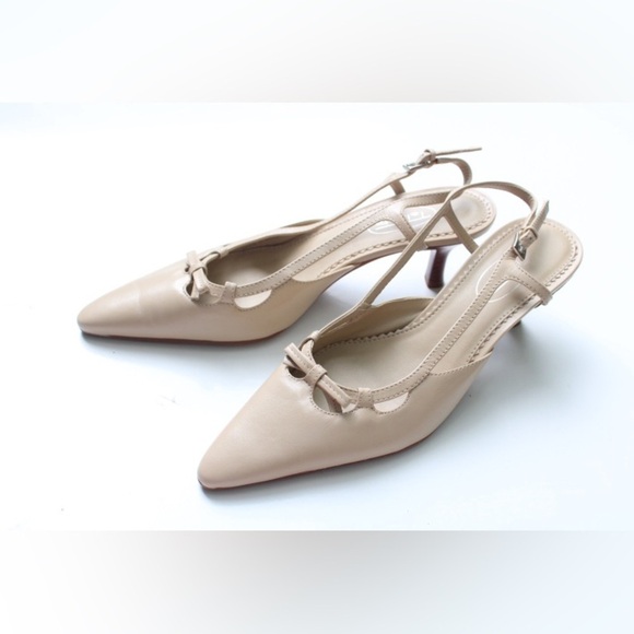 Talbots sling back kitten heels - Picture 3 of 10